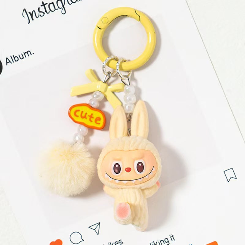 #7Cute and high-value labubu keychain