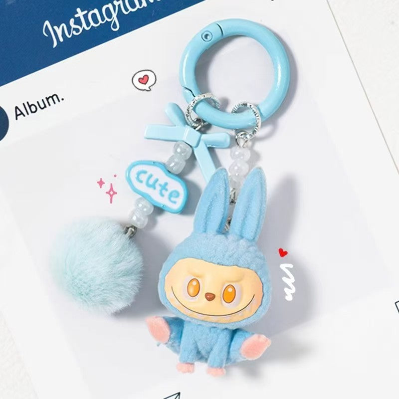 #7Cute and high-value labubu keychain