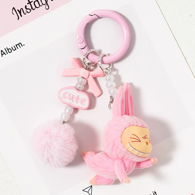 #7Cute and high-value labubu keychain