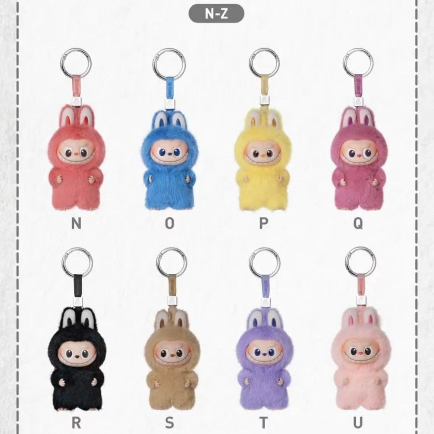 #1 The Monsters Pin for Love Series-Vinyl Plush Pendant Blind Box