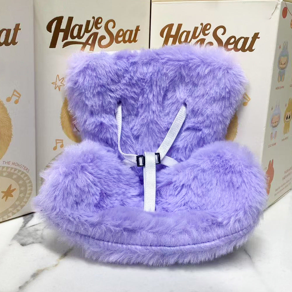 Fluffy Labubu Chair toy