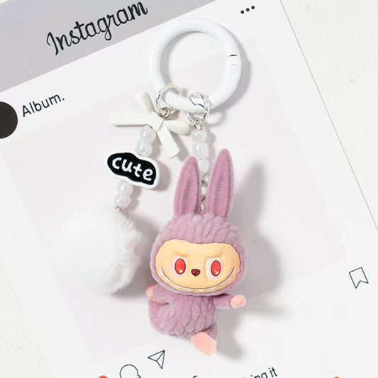#7Cute and high-value labubu keychain
